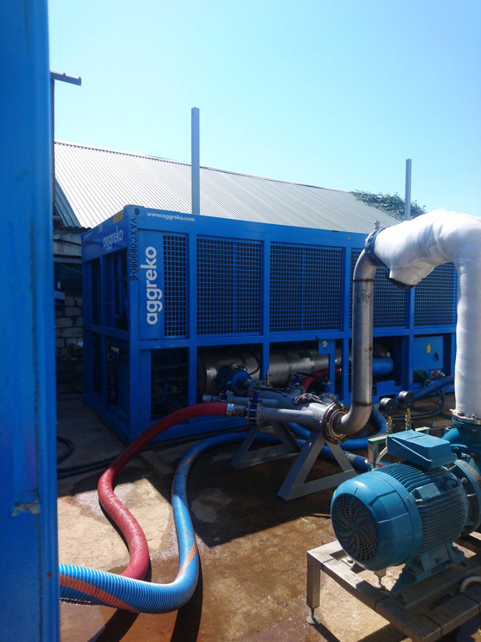 Охлаждения для  «Дербентского завода игристых вин»