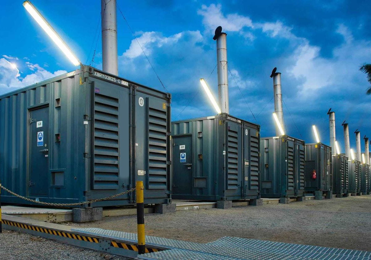 Резервное энергоснабжение дренажной шахты горно-обогатительного комбината