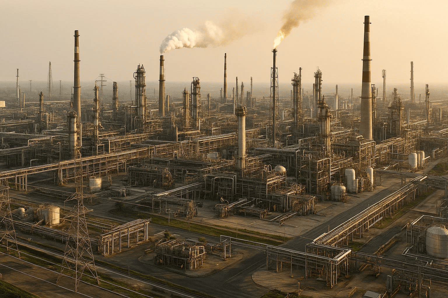 Энергоснабжение нефтеперерабатывающей промышленности России — комплекс НПЗ и подача электроэнергии