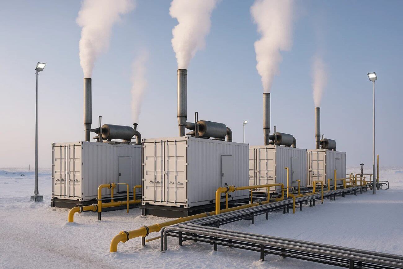 Газопоршневые установки обеспечивают электропитание нефтедобывающей площадки и повышают надёжность энергоснабжения