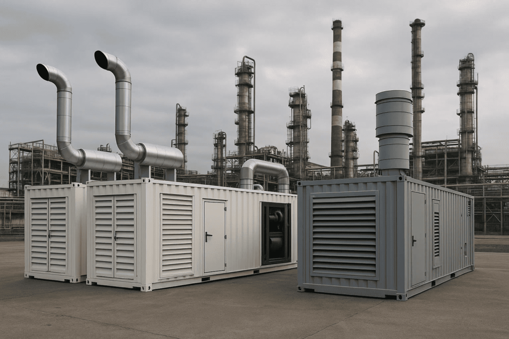 Автономное энергоснабжение для НПЗ — дизельные и газопоршневые установки