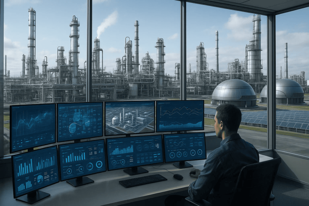 Будущее энергоснабжения нефтеперерабатывающей промышленности — цифровизация и автономные комплексы