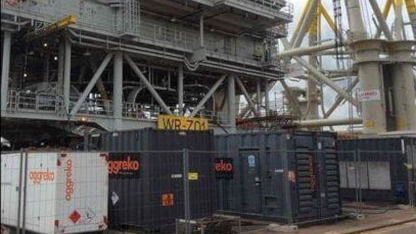 Энергоснабжение буровой оффшорной платформы